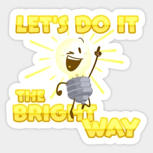 Lightbulb (Inanimate Insanity) Sticker